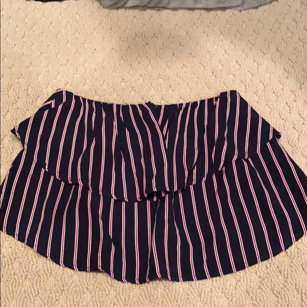 flowey strapless top